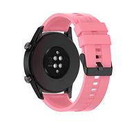 cadorabo Silicone Bracelet 22mm compatible with Samsung Galaxy Gear S3 / Gear 2 in ROSE - Replacement Bracelet for Huawei Watch GT for Ticwatch Pro for Pepple Time for Amazfit Pace uvm