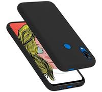 cadorabo silicone case compatible with Huawei P SMART Z / Y9 PRIME 2019 / Enjoy 10 PLUS, mobile phone cover for P SMART Z / Y9 PRIME 2019 - impact-resistant, Protective Phone Case - LIQUID BLACK