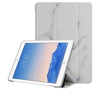 Cadorabo Tablet Case compatible with Apple iPad 2/3 / 4 - Design White Marble - Ultra thin protective case made of flexible TPU silicone with stand function