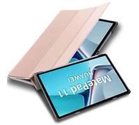Cadorabo Tablet Case compatible with Huawei MatePad 11 (10.95 Zoll) in PASTEL ROSE GOLD - Ultra Thin Book Style Protection Cover made of Faux Leather WITH Auto Wake Up with Stand Function