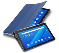 Cadorabo Tablet case compatible with Lenovo Tab M10 (TB-X505F) NOT for HD, FHD, FHD Plus, Plus, HD2 in JERSEY DARK BLUE - Ultra Thin protective cover WITHOUT Auto Wake Up and stand function