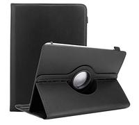 Cadorabo Tablet case compatible with Lenovo Yoga Tab 3 Plus (10.1 inch) in BLACK - Protective cover made of synthetic leather with stand function - 360 degree case with elastic band