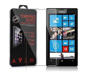 cadorabo Tempered Glass compatible with Nokia Lumia 520/521 in HIGH TRANSPARENCY - Screen Protection 3D Touch compatible with 9H Hardness - Bulletproof Display Saver