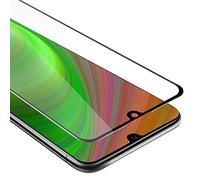 cadorabo Tempered Glass Full cover compatible with Honor 20 LITE in TRANSPARENT with BLACK - Screen Protection 3D Touch compatible with 9H Hardness - Bulletproof Display Saver