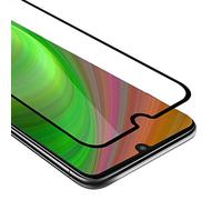 cadorabo Tempered Glass Full cover compatible with Motorola ONE ZOOM in TRANSPARENT with BLACK - Screen Protection 3D Touch compatible with 9H Hardness - Bulletproof Display Saver