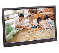 Cadre Photo Numérique, Lecteur D'image Et Vidéo Plein Écran, Commutateur Automatique De Réveil De Calendrier Adapté À Divers Scénarios (Black 15.6 inch+8G card)