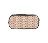 CADREWY Abstract Philippine Flag Map02 Print Clear Pencil Case Transparent Stationery Organizer Pouch For Travel Office Supplies