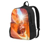 CADREWY Antelope Canyon Print Adults Large Capacity Backpack Commuting Work Outdoor Adventures Weekend Getaways