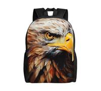 CADREWY eagle Print Stylish Waterproof Backpack Unisex Travel Work Outdoor Adventures Daily Essentials
