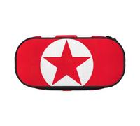 CADREWY Korean flag Print Pencil Case Pens Pouch Zipper Everyday Use Accommodate All Essential Stationery