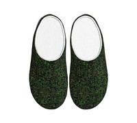 CADREWY Math Formula Print Breathable and Cozy Washable Home Slippers Unisex TPR Sole Indoor Outdoor Shoes