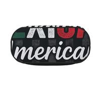 CADREWY Proud Mexican Print Pencil Case Pens Pouch Zipper Everyday Use Accommodate All Essential Stationery