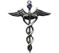 Caduceus for Love and Healing - Amulet Necklace - Jewels of Atum-Ra - Ancient Egypt Collection