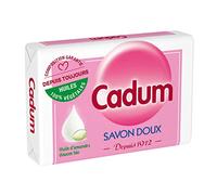 Cadum Solid Soap - Since 1912 - 100% Vegetable Oils with Organic Almonds, 100g
