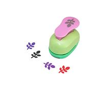 Cady Craft 1 inch Leaf Shape Lever Action Craft Punch for Paper Crafting Scrapbooking eva Punches