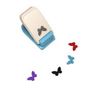 Cady Handmade Scrapbooking One Inch 25mm Size Craft Lever Punch Embossing Puncher Mini Fancy Punch (1Inch Butterfly)