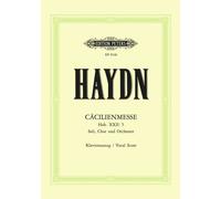 Cäcilienmesse (Missa cellensis) Hob. XXII: 5 Piano reduction 4 solo parts, mixed