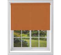Caecus Blinds Blackout Roller Blind Burnt Orange 90Cm