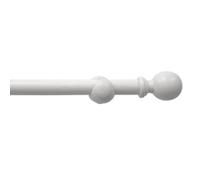 Caecus Blinds Caecus Eyelet Wooden Poles 28mm 120Cm White