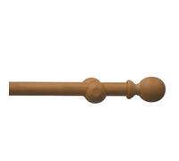 Caecus Blinds Caecus Eyelet Wooden Poles 28mm 240Cm Natural