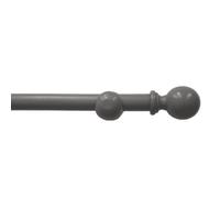 Caecus Blinds Caecus Eyelet Wooden Poles 28mm 300Cm Grey