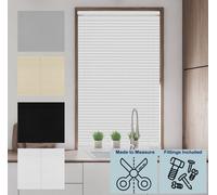 Caecus Blinds Caecus Made To Measure Pvc Venetian Blind White 60Cm Width X 150Cm Drop