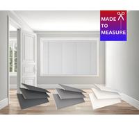 Caecus Blinds Caecus Made To Measure Real Wood Venetian Blinds String White 165Cm Width X 120Cm Drop