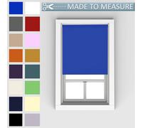 Caecus Blinds Made To Measure Blackout Roller Blind Electric Blue 210Cm