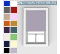 Caecus Blinds Made To Measure Blackout Roller Blind Lavender 090Cm