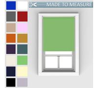Caecus Blinds Made To Measure Blackout Roller Blind Lime Green 210Cm