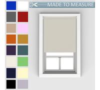 Caecus Blinds Made To Measure Blackout Roller Blind Natural 240Cm