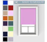 Caecus Blinds Made To Measure Blackout Roller Blind Pink 240Cm