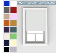 Caecus Blinds Made To Measure Blackout Roller Blind White 240Cm