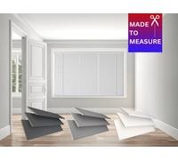 Caecus Blinds Made To Measure Real Wood Venetian Blind White, 150Cm Width X 200Cm Drop, Tape