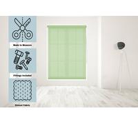 Caecus Blinds Made To Measure Straight Edge Daylight Roller Blind Lime Green 090Cm