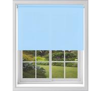 Caecus Blinds Mtm Blackout Roller Blind Blue 210Cm