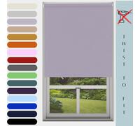 Caecus Blinds Mtm Blinds Outlet No Drill Daylight Roller Blind Lavender 240Cm