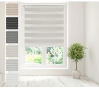Caecus Day Night Zebra Roller Blind Natural 210cm x 160cm