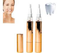 Caeloria Teeth Whitening Gold Serum Pen, Teeth Whitening Pen, Teeths Cold Serum Pens, Teeth Brightening Gel, Easy to Use, Say Goodbye to Stubborn Stains, Freshens Breath (2)