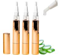 Caeloria Teeth Whitening Pen, Caeloria Teeth Whitening Gold Serum Pen, Extra Strength Stain Removal, Travel-Friendly, Easy to Use, Fresh Breath, Say Goodbye to Stubborn Stains (3)