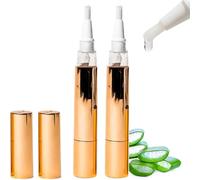 Caeloria Teeth Whitening Pen, Caeloria Teeth Whitening Gold Serum Pen, Extra Strength Stain Removal, Travel-Friendly, Easy to Use, Fresh Breath, Say Goodbye to Stubborn Stains (2)