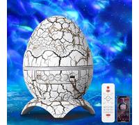 CaelumDecor 4 in 1 Northern Lights Projector, New Dinosaur Egg Night Light Projector, Dinosaur Egg Star Aurora Galaxy Projector for Bedroom Home Decor(Color:Style G)