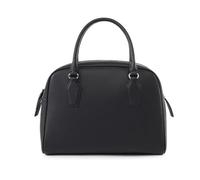 CaelumDecor New Satchel Handbag for Women, Leather Square Top Handle Bag Classic Designer Purse with Metal Zipper & Lock, Travel, Work Stylish and versatile, easy to clean(Color:Black)