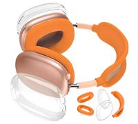 CaeorKvor Effective Shock Resistant Headphone Cover Made From Flexible Polymer for Full Safeguarding Easy Install Extreme Case