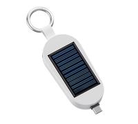 CaeorKvor Portable Solar Charging Adapter with Type C Input and USB Output for Smartphones and Small Devices on the Go Small Urgent Solar Power Adapter
