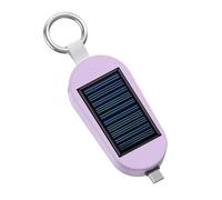 CaeorKvor Portable Solar Charging Adapter with Type C Input and USB Output for Smartphones and Small Devices on the Go Small Urgent Solar Power Adapter