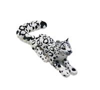 CaeorKvor Portable Unique Snow Leopards Fidgets Toy Interactive Stress Relief for Kids and Adults 3D Printing Splicing Sensory Desk Companion for Adults