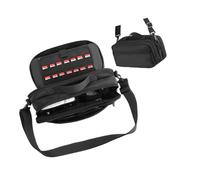 CaeorKvor Protective Game Consoles Organiser Bag with Reinforced PP Board Interior Soft Lining for NS2 NS1 Accessories Storage Travel Carrying Case