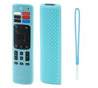 CaeorKvor Silicone Remote Control Cover for ERF3A6 Full Protective Case with Precise Button Cutouts, 5 Color Options Shockproof Remote Case