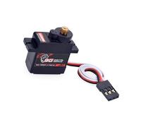 CaeorKvor Very Light Digital Tiny Servo Metal Gears Structure Easy Carry Small Metal Gear 3.5kg·cm Output for Scale Models High Moment Small Servo Motor